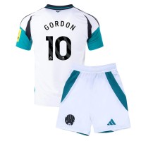 Newcastle United Anthony Gordon #10 Tredjedraktsett Barn 2024-25 Kortermet (+ Korte bukser)